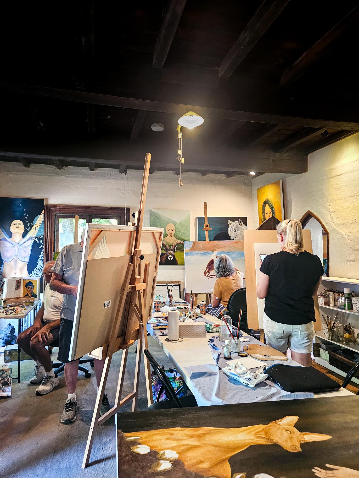 Painting with Mary Caia