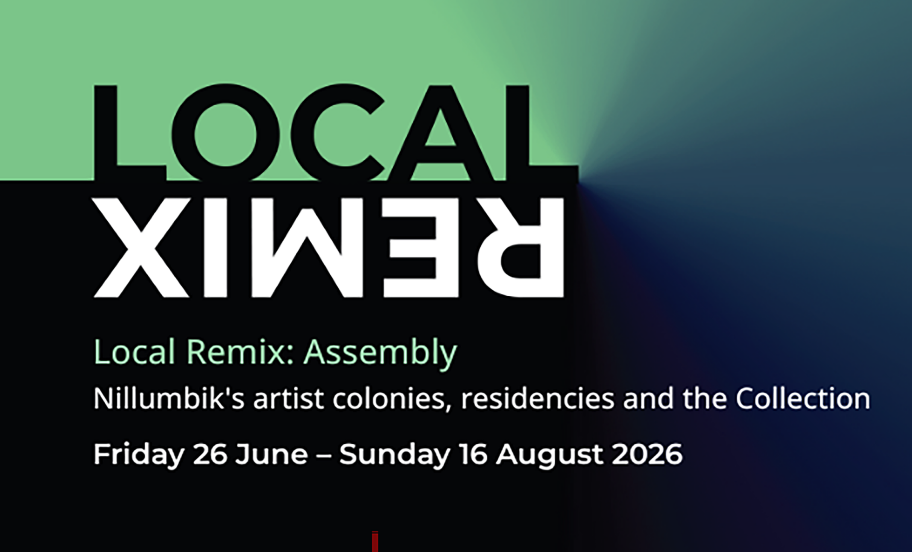 Local Remix | Assembly – Nillumbik’s artist colonies, residencies and the Collection