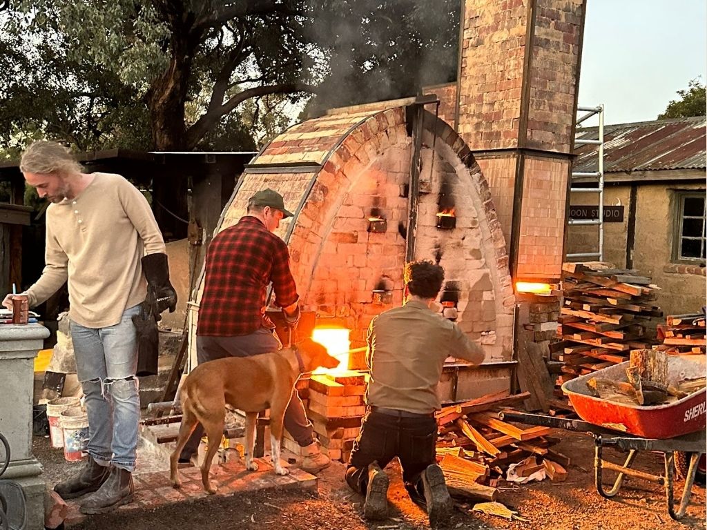 Salt Kiln Firing