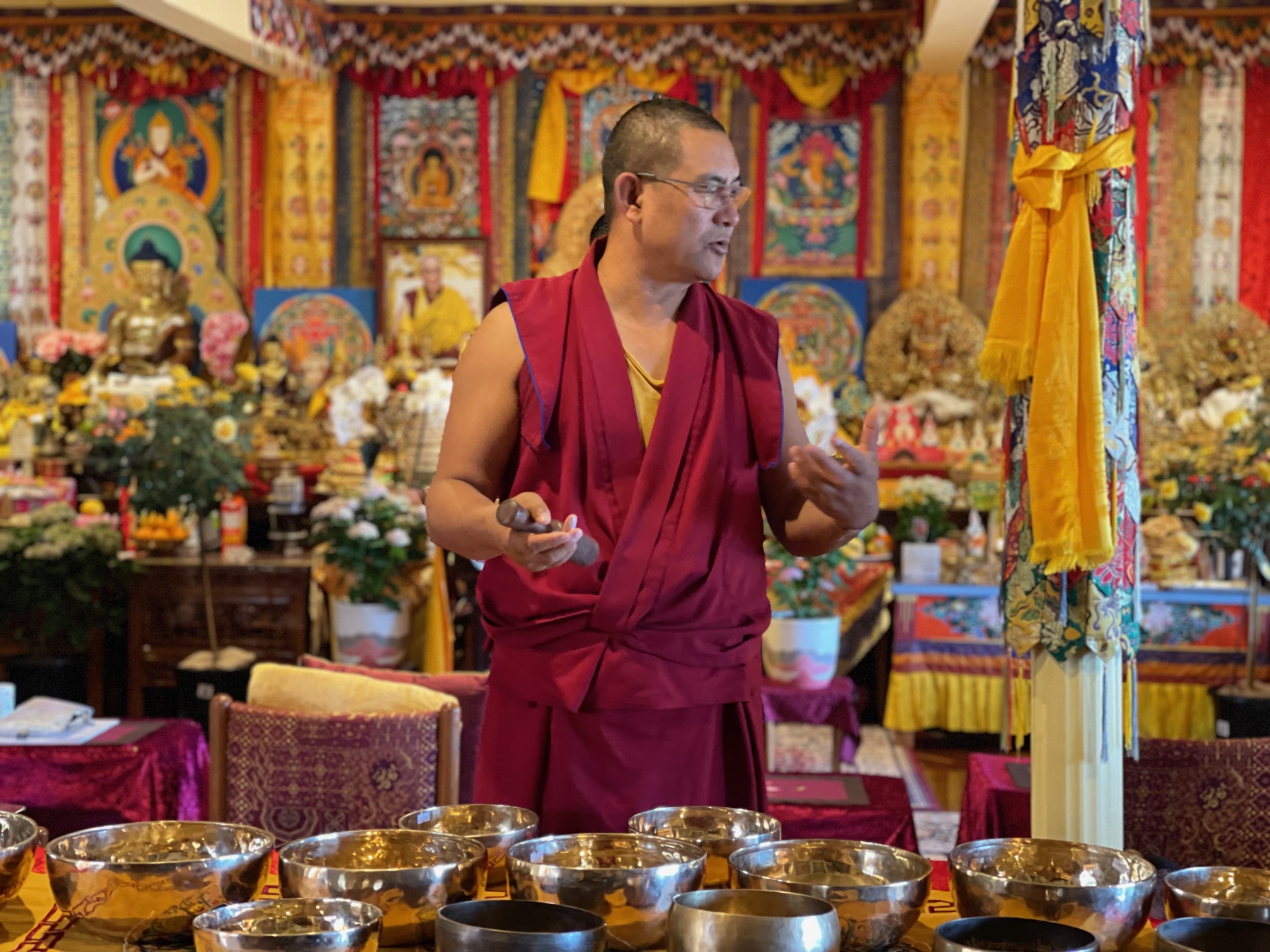 Sound bath Meditation with Lama Tendar
